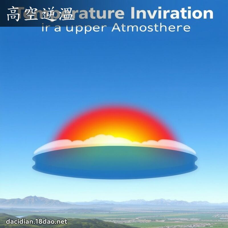 高空逆温 - 国语大辞典配图