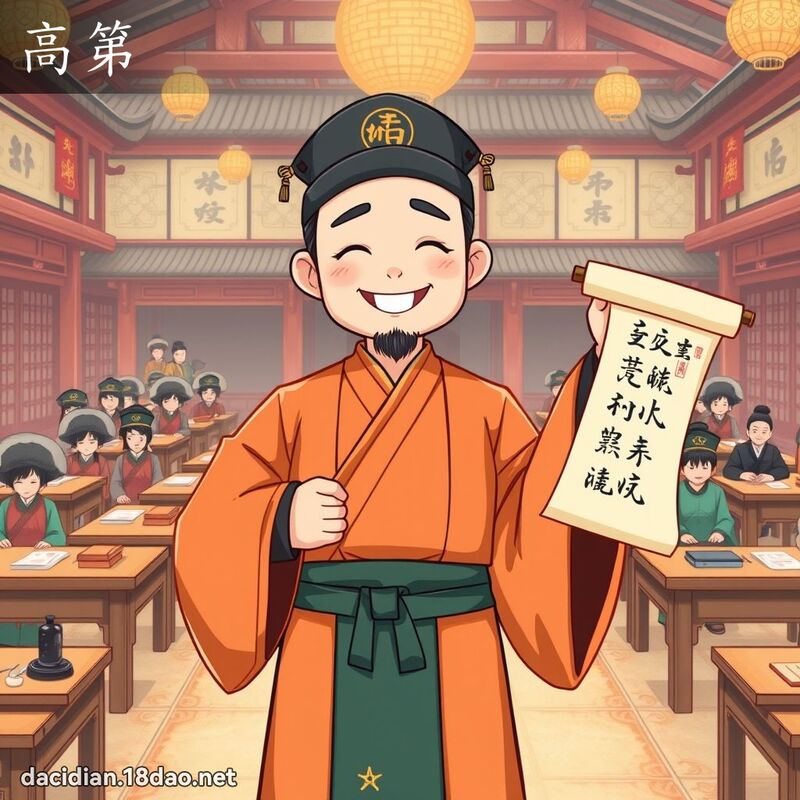 高第 - 国语大辞典配图