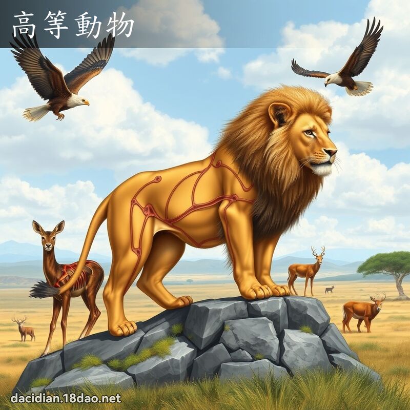 高等動物 - 國語大辭典配圖