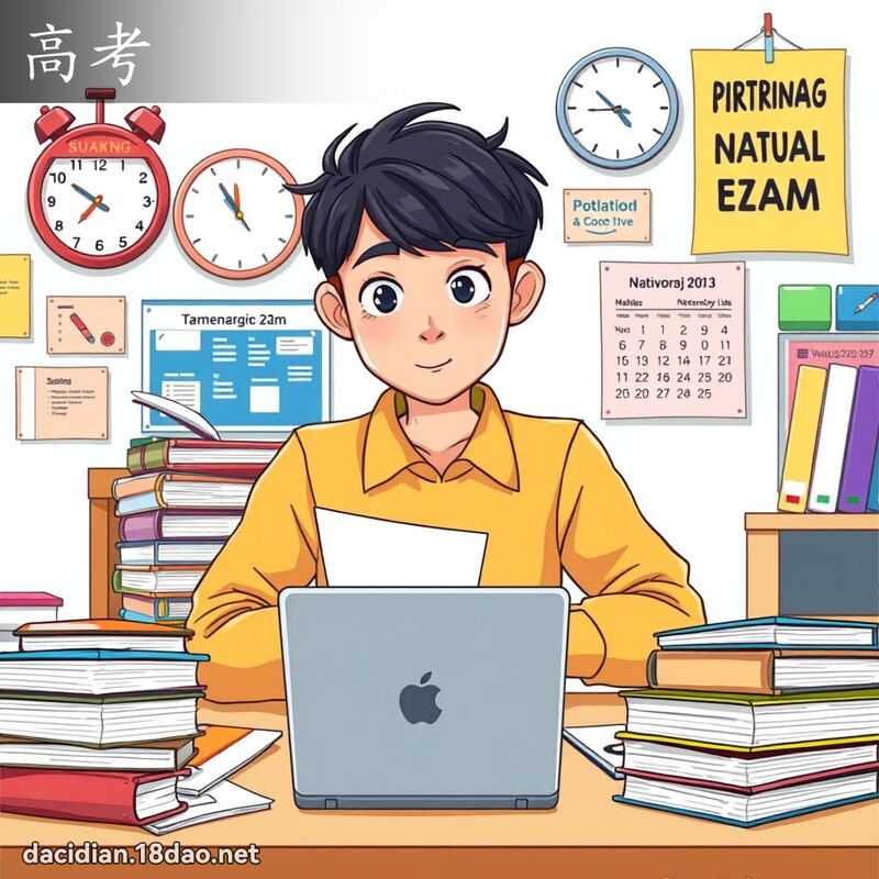 高考 - 国语大辞典配图