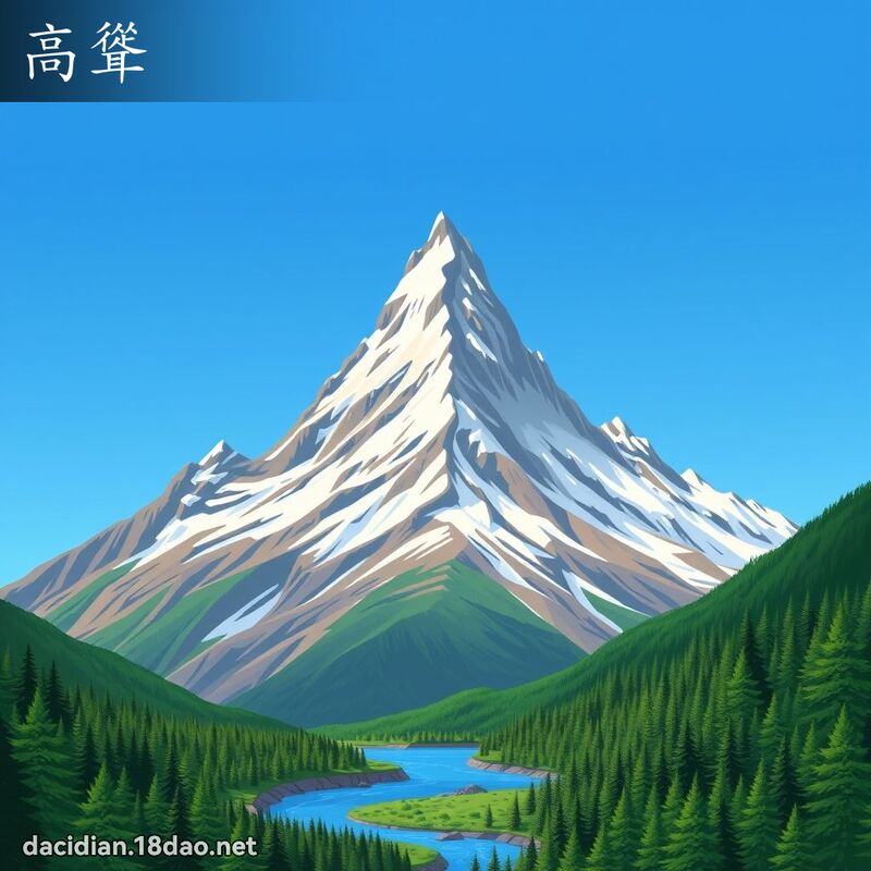 高耸 - 国语大辞典配图