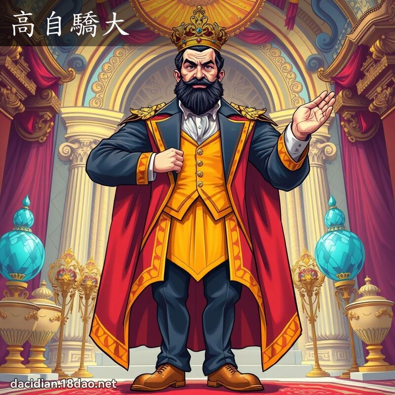 高自驕大 - 國語大辭典配圖