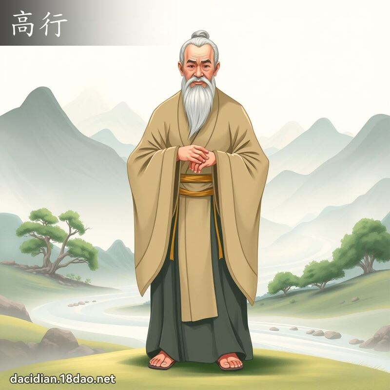 高行 - 国语大辞典配图