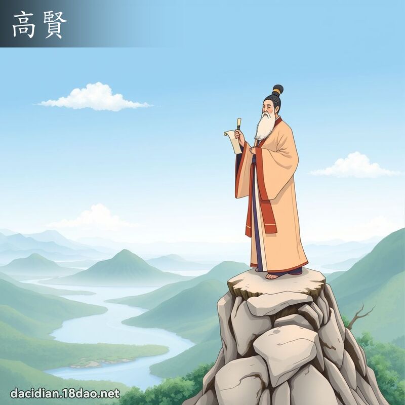 高贤 - 国语大辞典配图