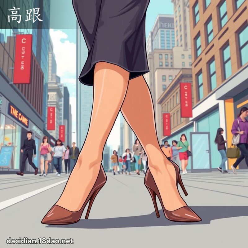 高跟 - 國語大辭典配圖