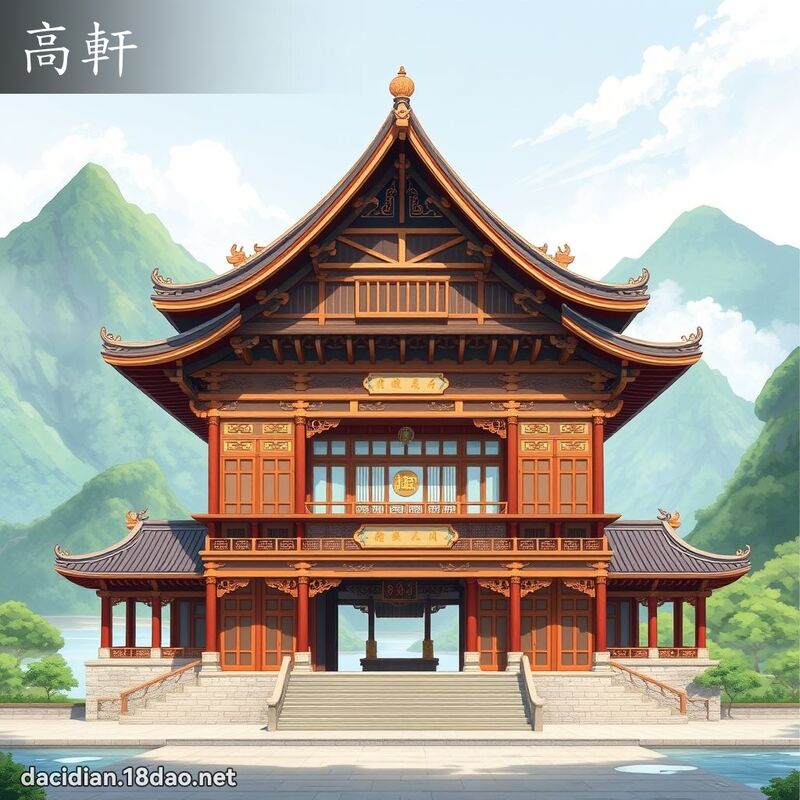 高轩 - 国语大辞典配图