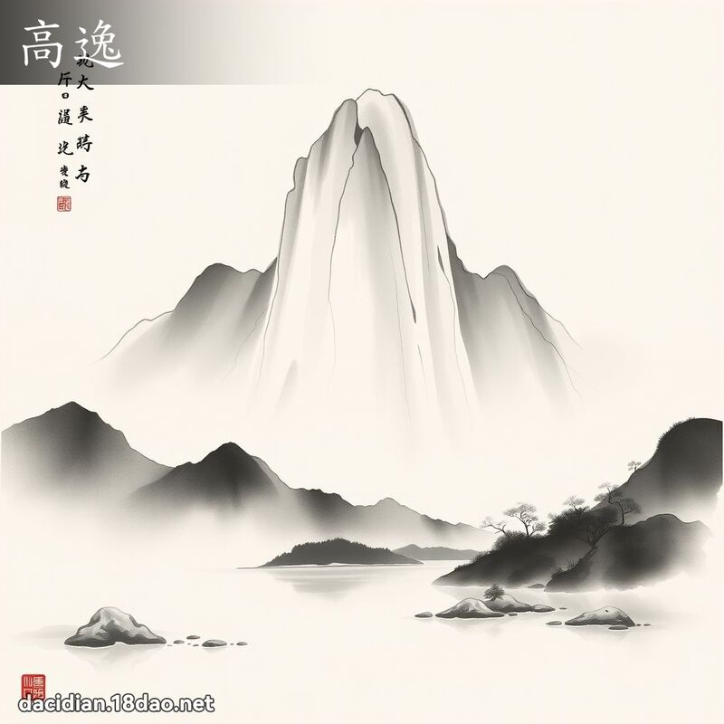高逸 - 国语大辞典配图