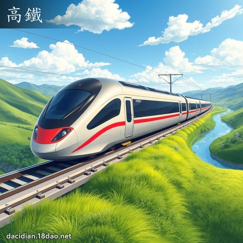 高鐵 - 國語大辭典配圖