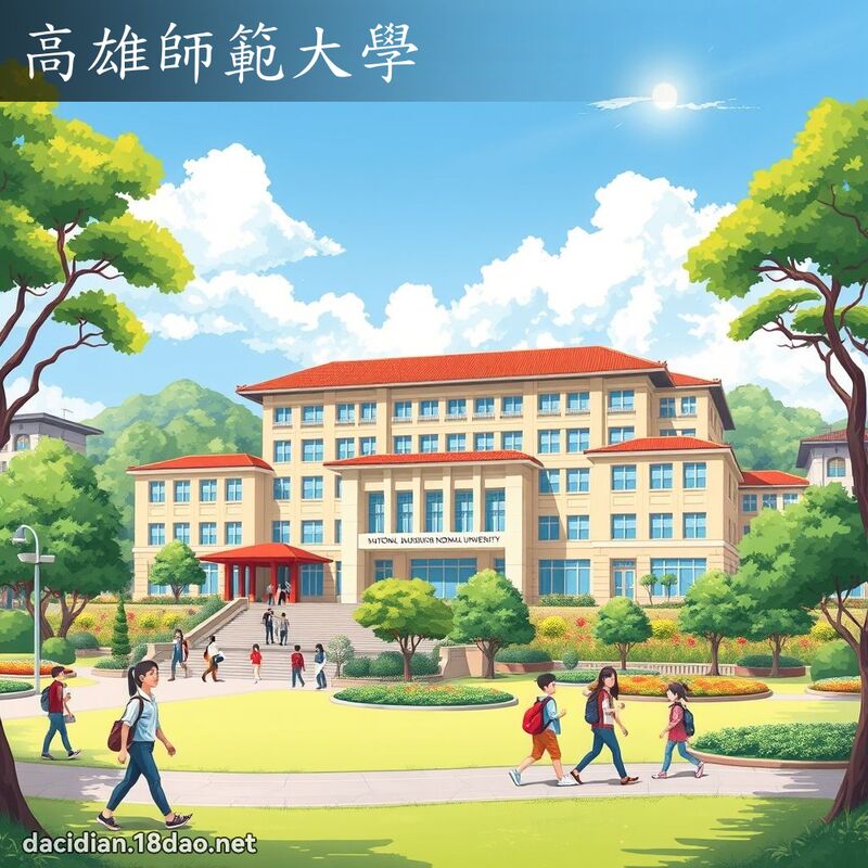 高雄师范大学 - 国语大辞典配图