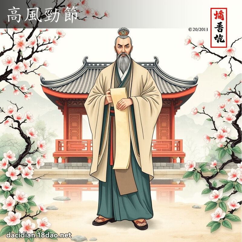 高风劲节 - 国语大辞典配图