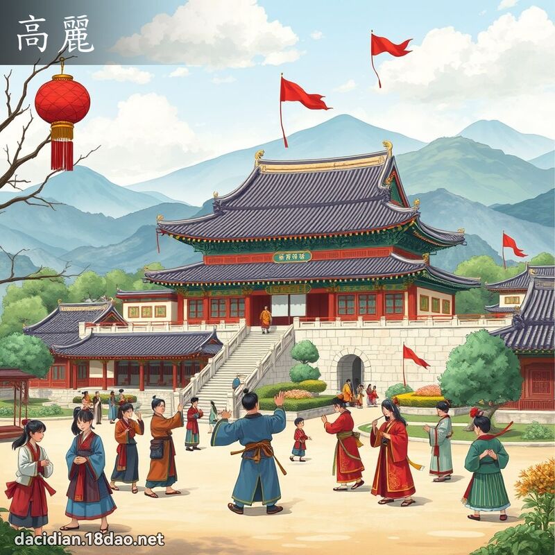 詞語: 高麗 (多意詞)