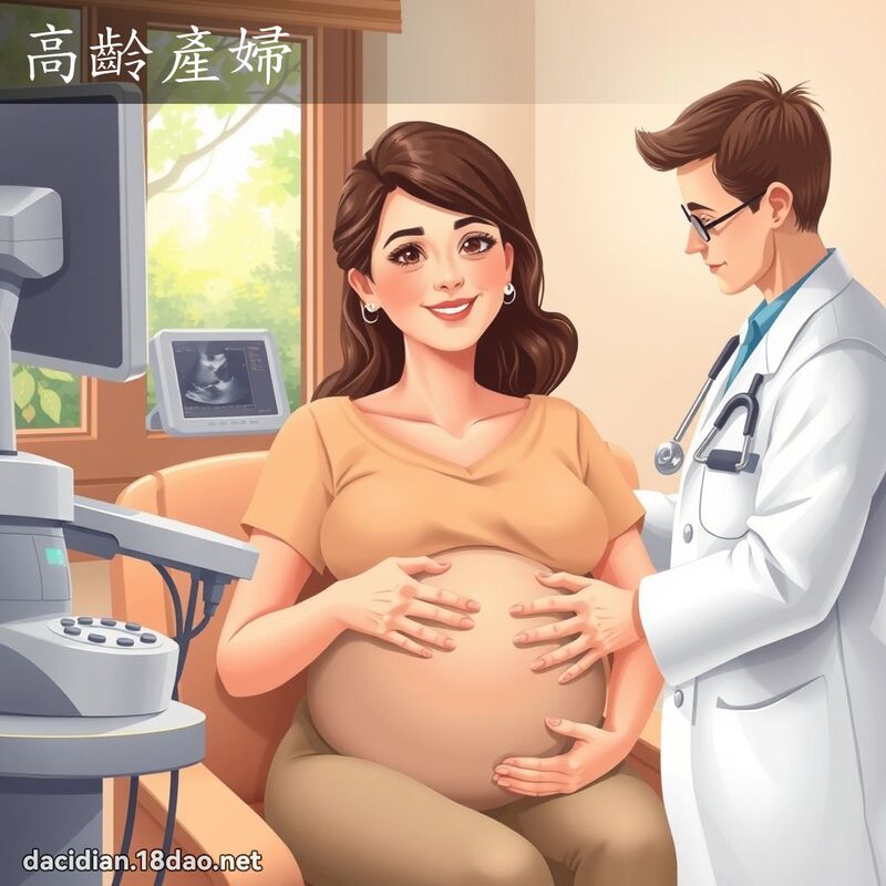高齡產婦 - 國語大辭典配圖