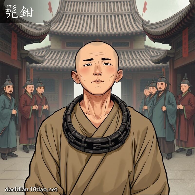 髡鉗 - 國語大辭典配圖