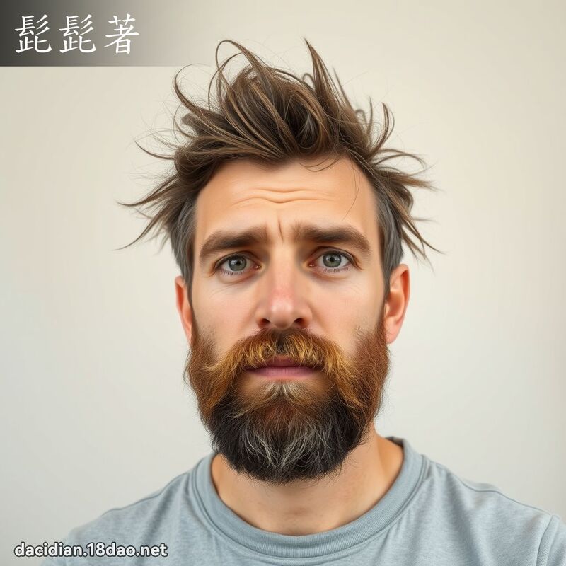 髭髭著 - 国语大辞典配图