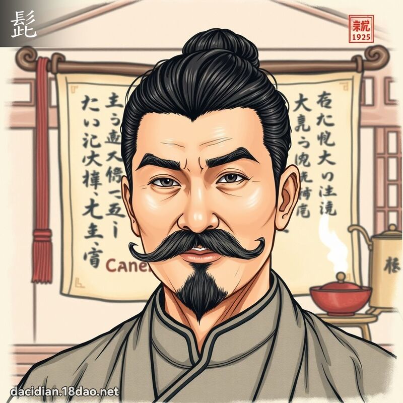 髭 - 國語大辭典配圖