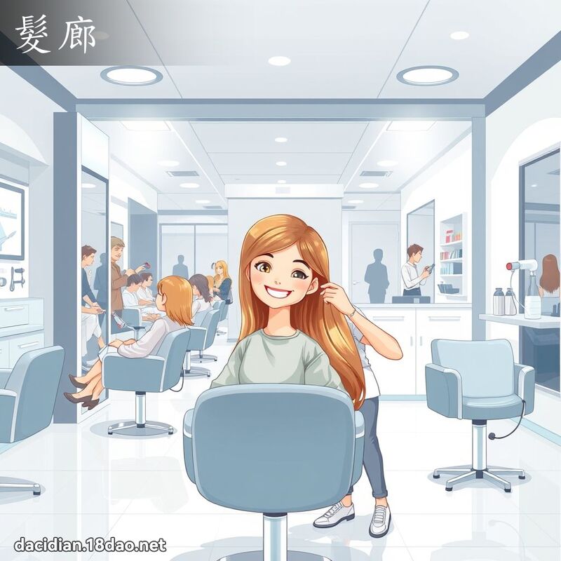 发廊 - 国语大辞典配图