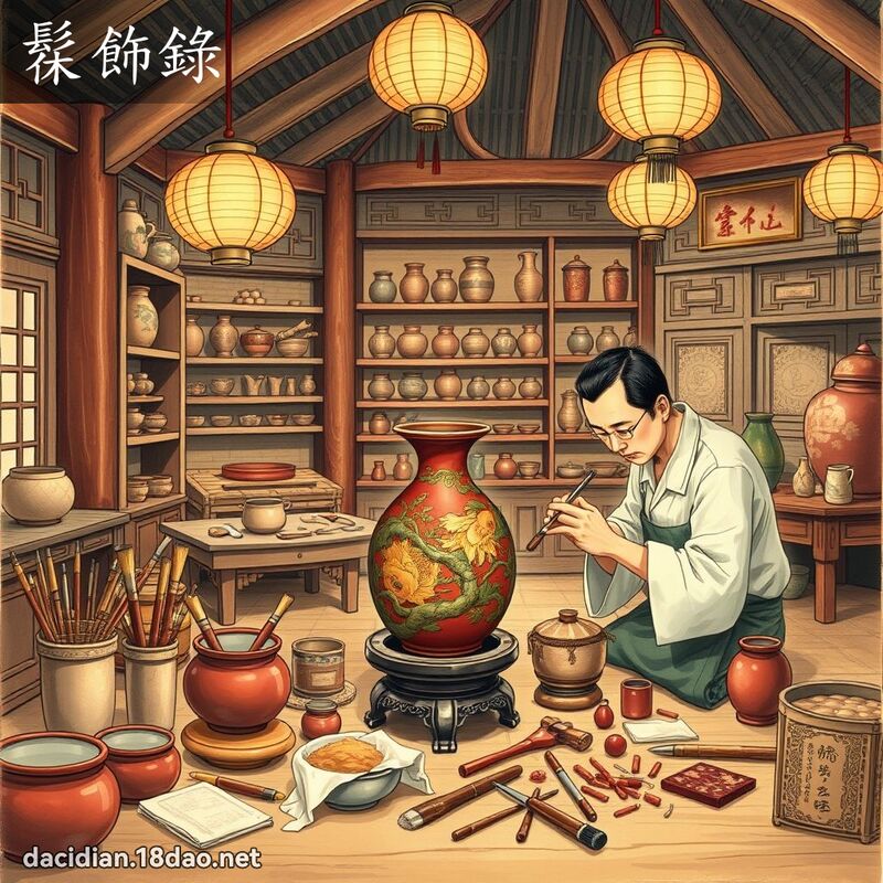 髹飾錄 - 國語大辭典配圖