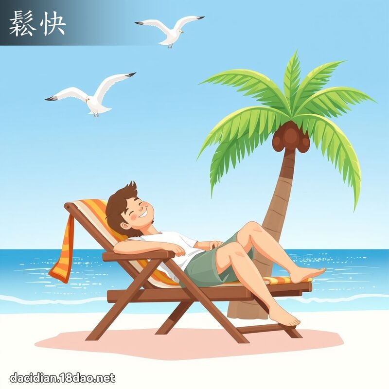 松快 - 国语大辞典配图