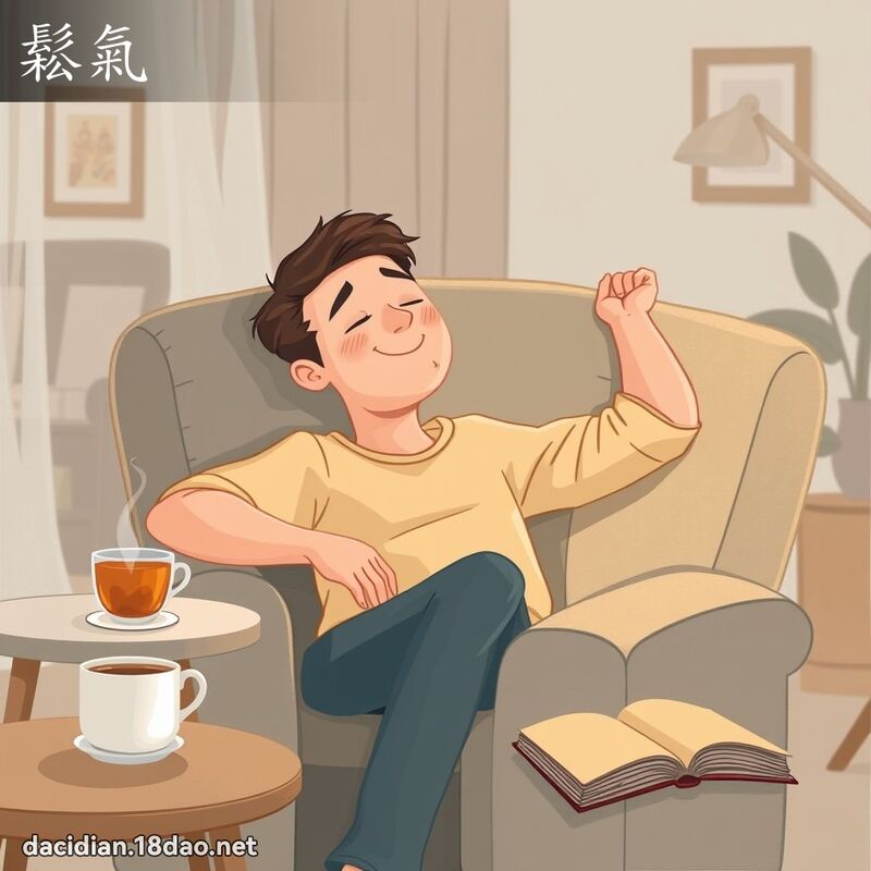 松气 - 国语大辞典配图