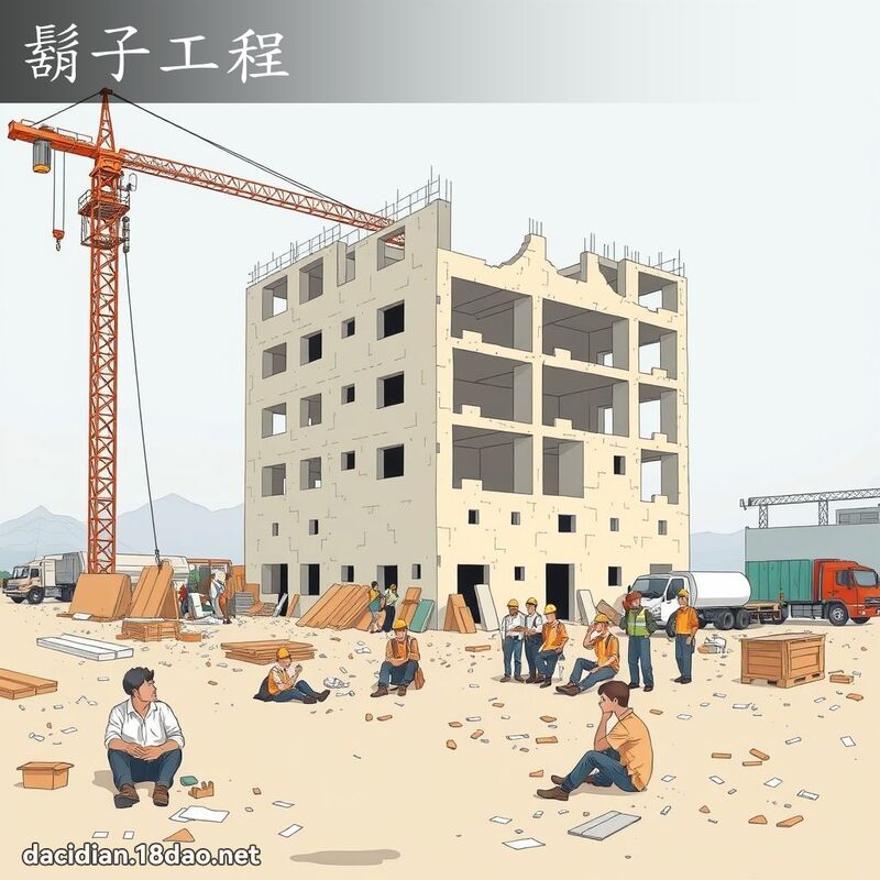 胡子工程 - 国语大辞典配图