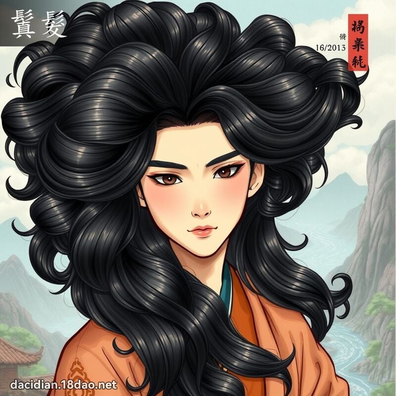 鬒髮 - 國語大辭典配圖