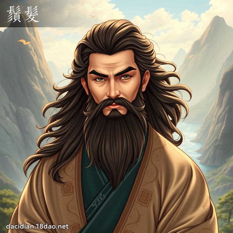 须发 - 国语大辞典配图