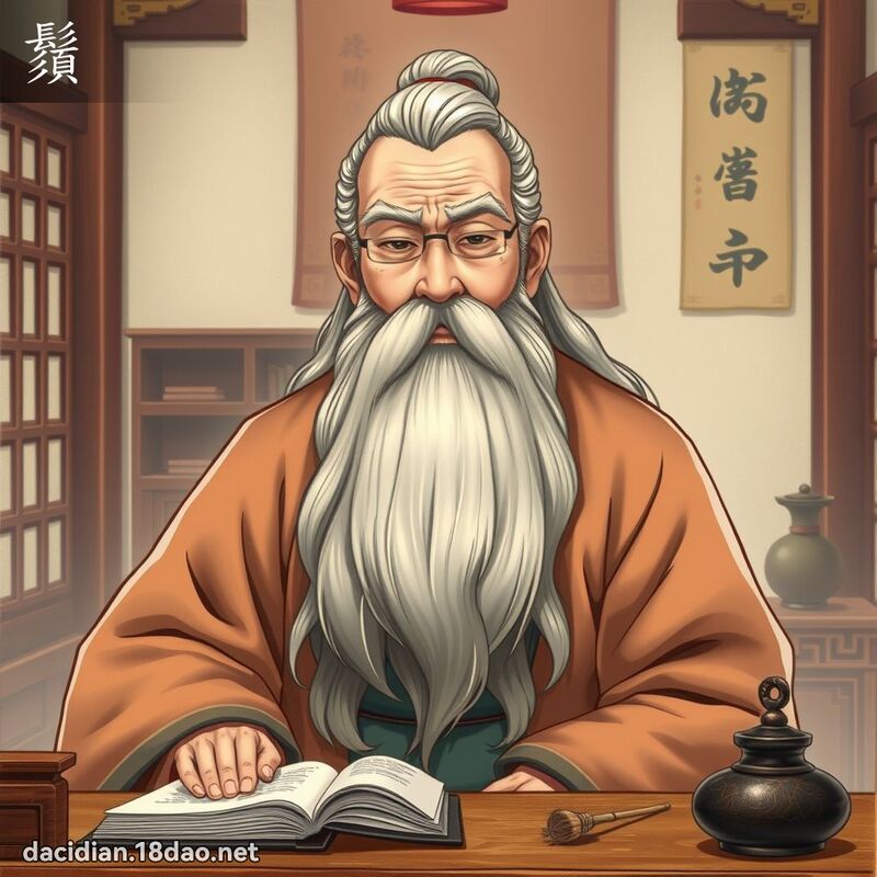 鬚 - 國語大辭典配圖