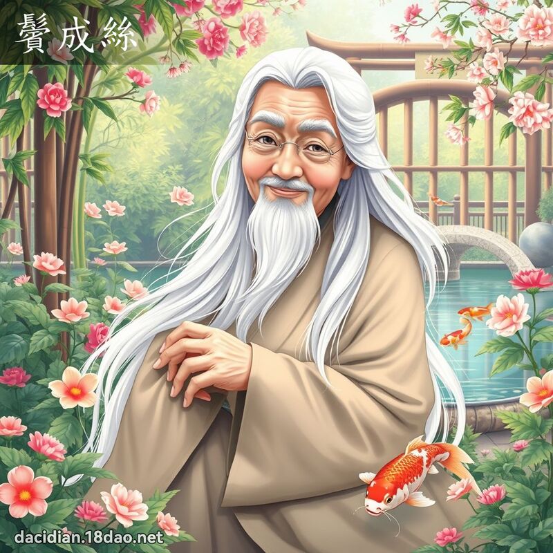 鬢成丝 - 国语大辞典配图