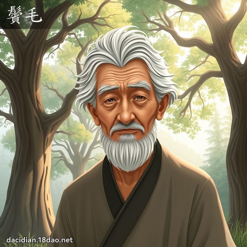 鬢毛 - 国语大辞典配图
