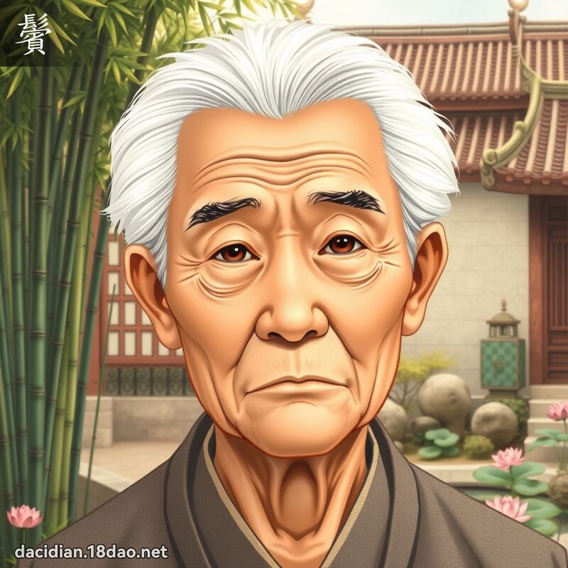 鬢 - 國語大辭典配圖