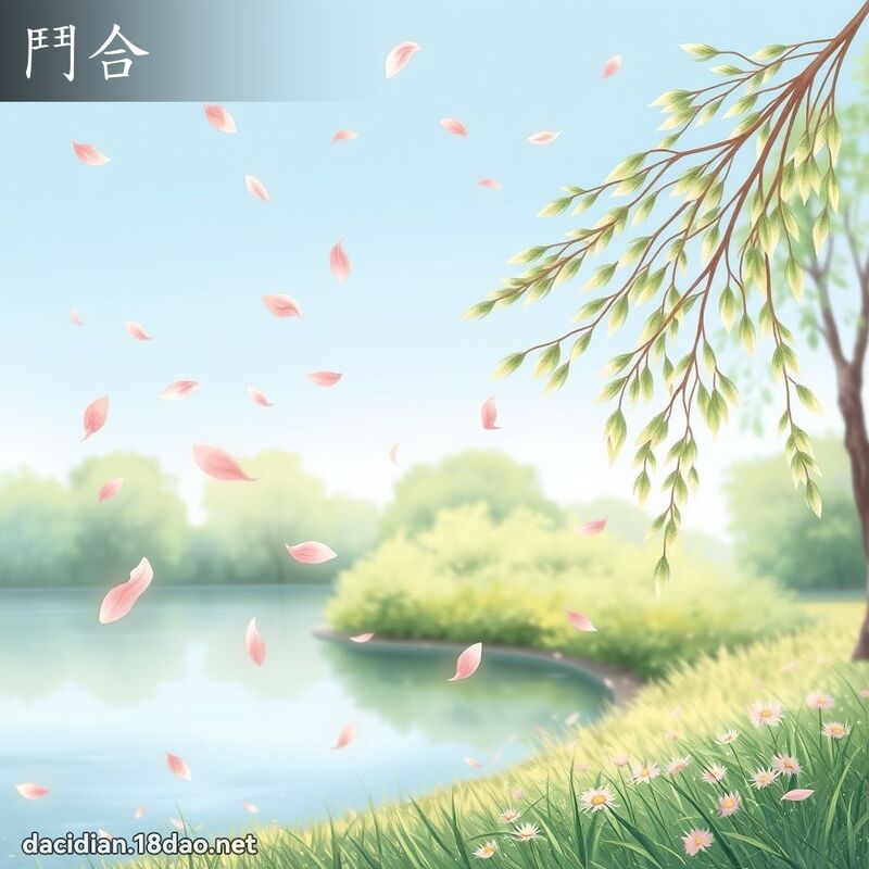 斗合 - 国语大辞典配图
