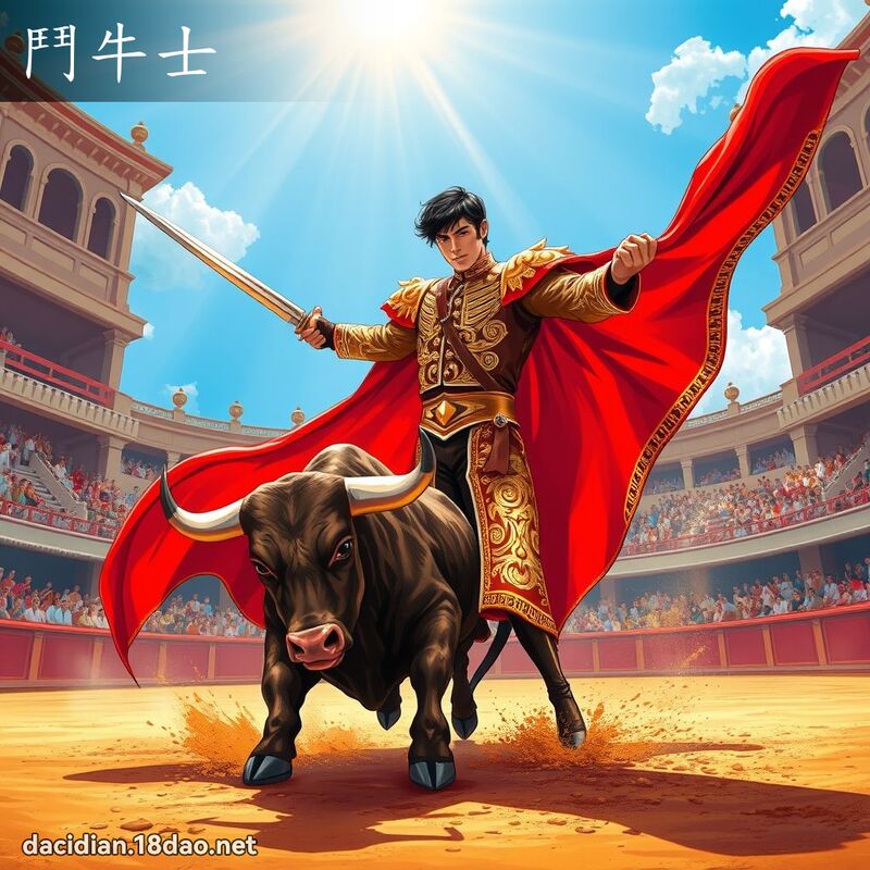 鬥牛士 - 國語大辭典配圖