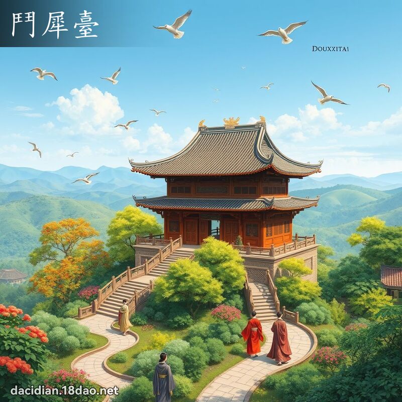 鬥犀臺 - 國語大辭典配圖