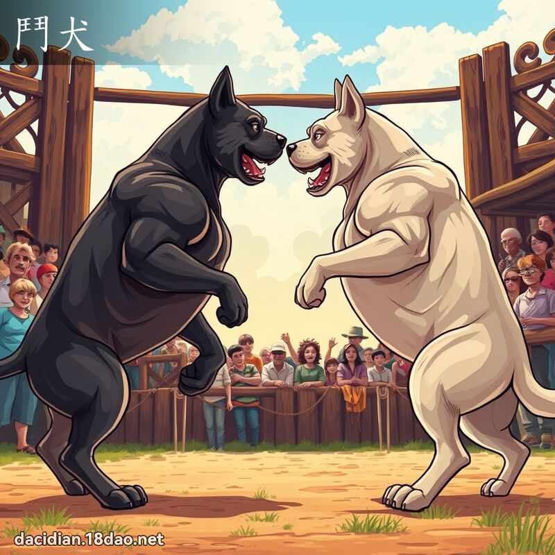 鬥犬 - 國語大辭典配圖