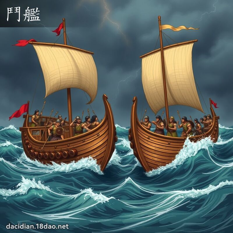鬥艦 - 國語大辭典配圖