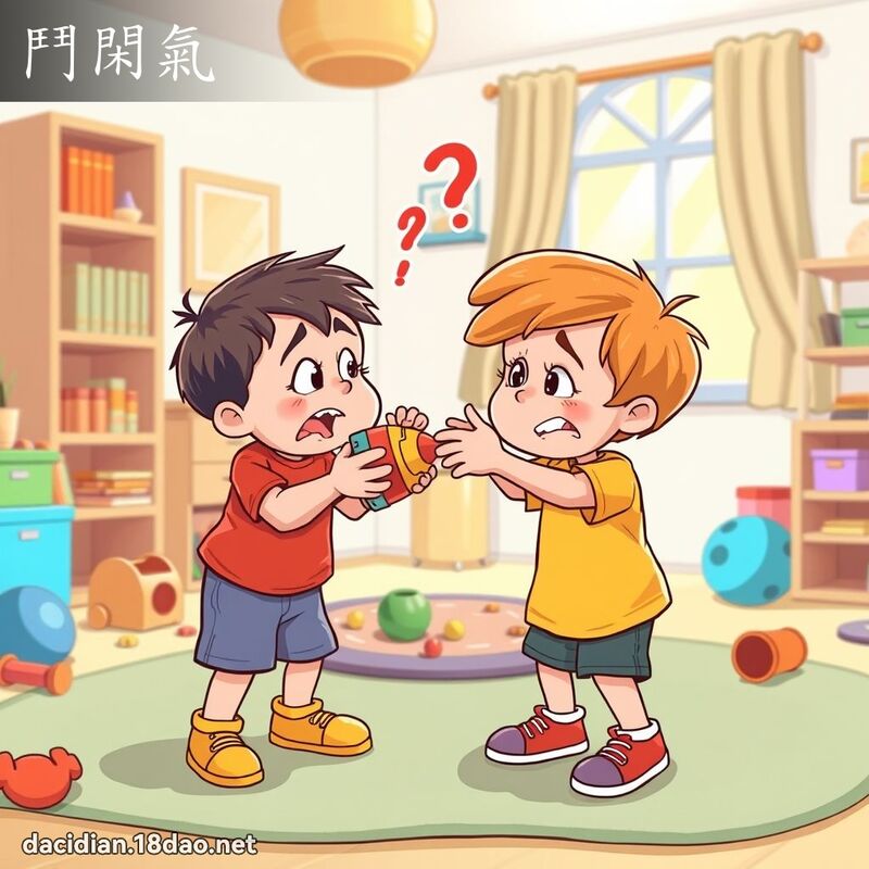 鬥閑氣 - 國語大辭典配圖