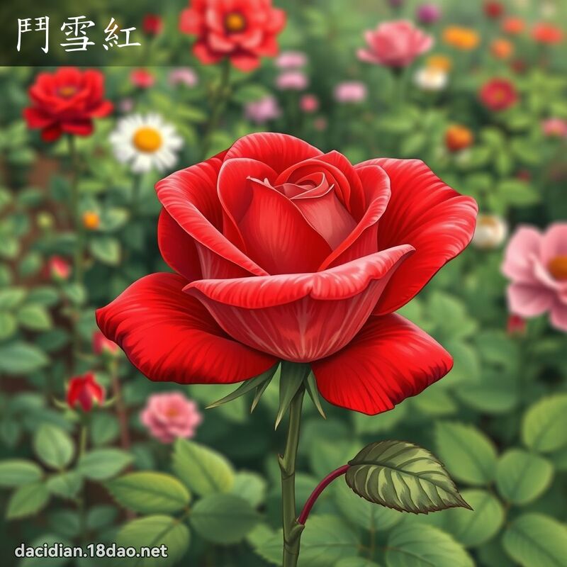 斗雪红 - 国语大辞典配图