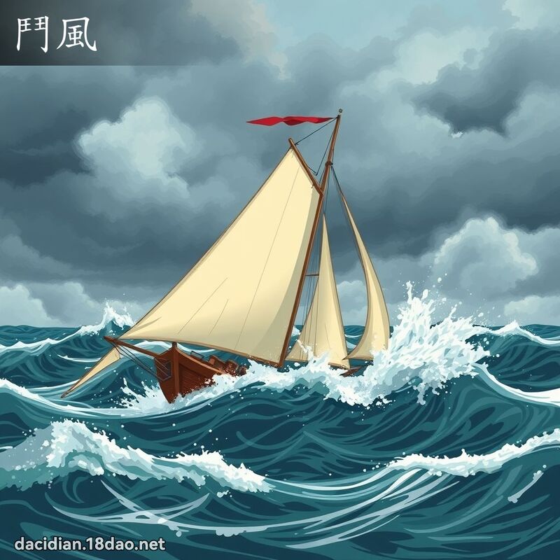 鬥風 - 國語大辭典配圖
