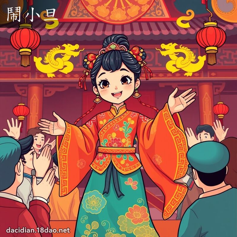 鬧小旦 - 國語大辭典配圖
