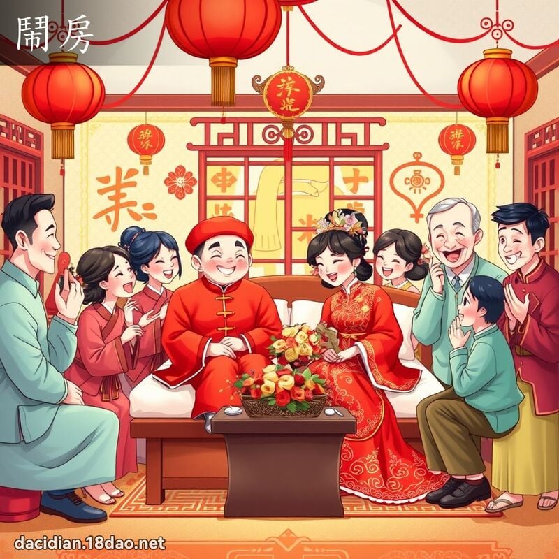 鬧房 - 國語大辭典配圖