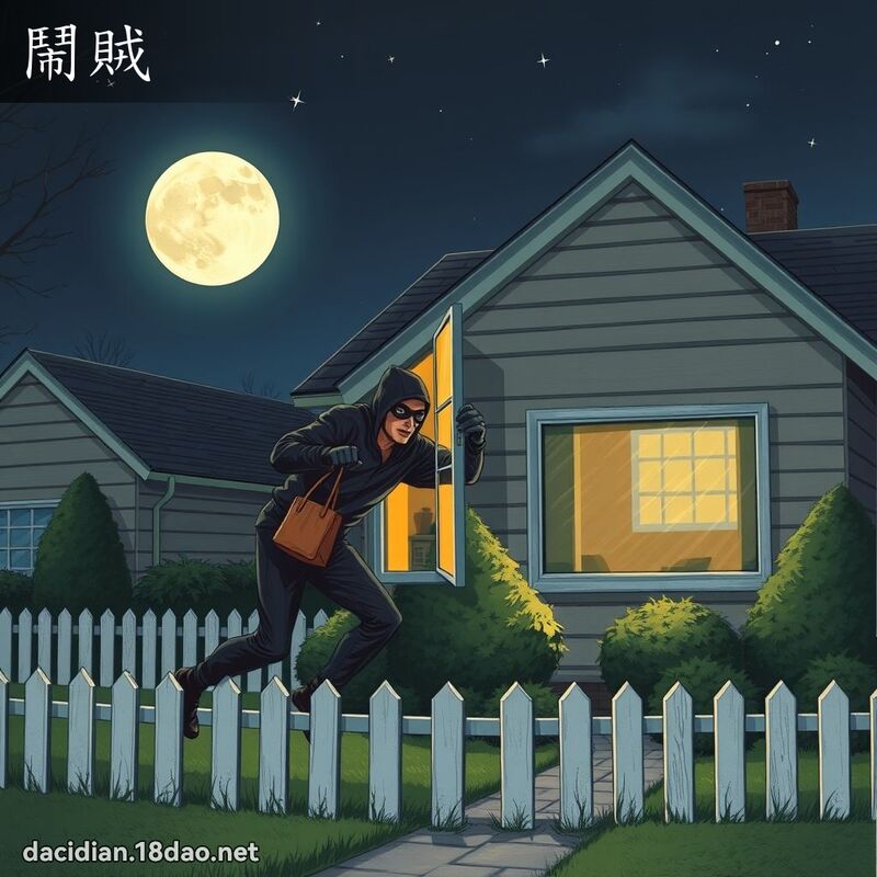 鬧賊 - 國語大辭典配圖