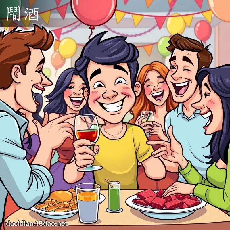 鬧酒 - 國語大辭典配圖