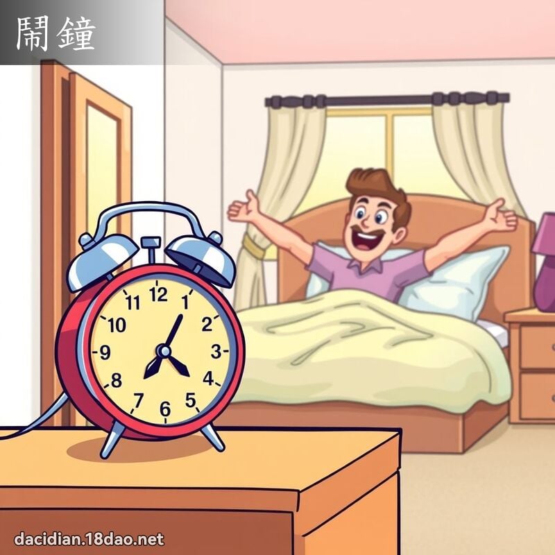 鬧鐘 - 國語大辭典配圖