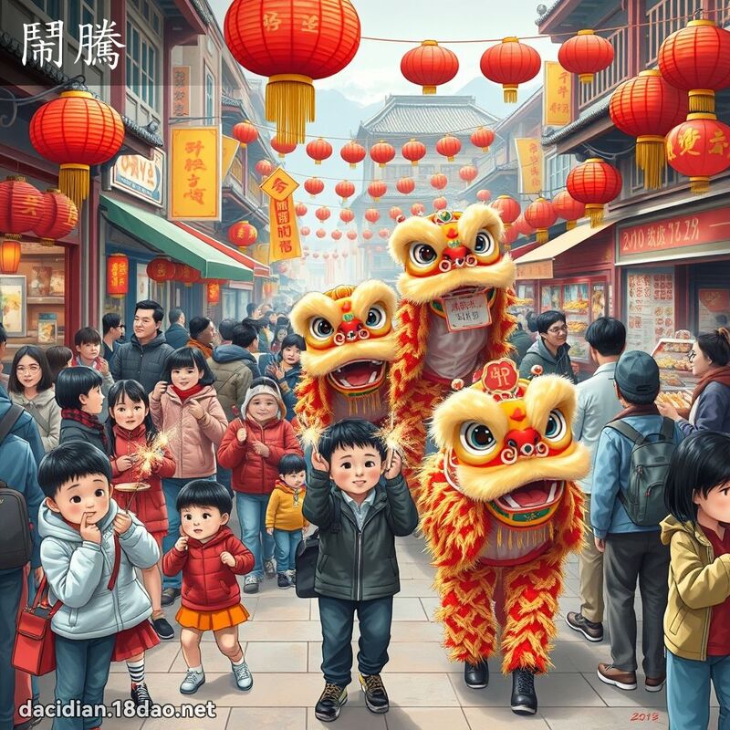 鬧騰 - 國語大辭典配圖