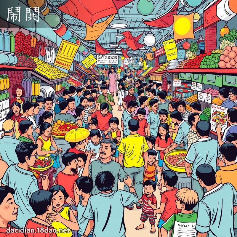鬧鬨 - 國語大辭典配圖