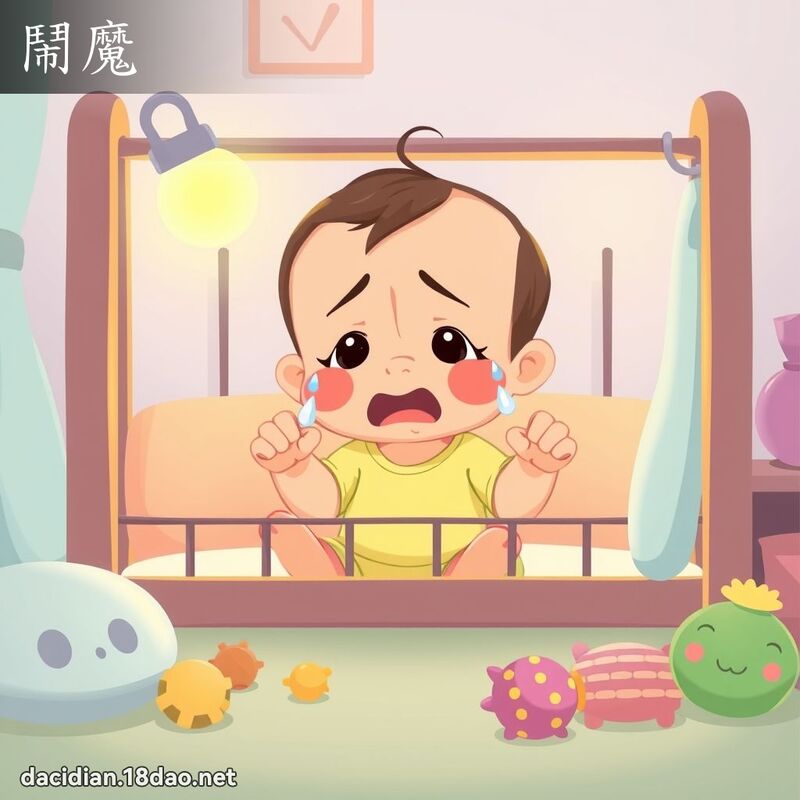 鬧魔 - 國語大辭典配圖