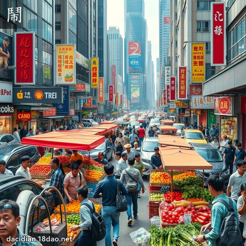 鬧 - 國語大辭典配圖