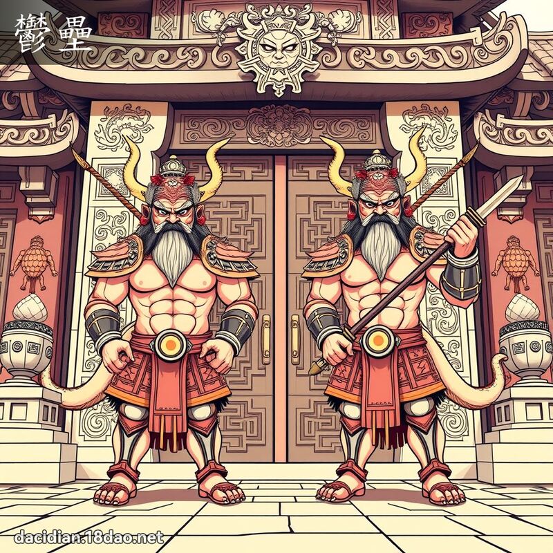 鬱壘 - 國語大辭典配圖
