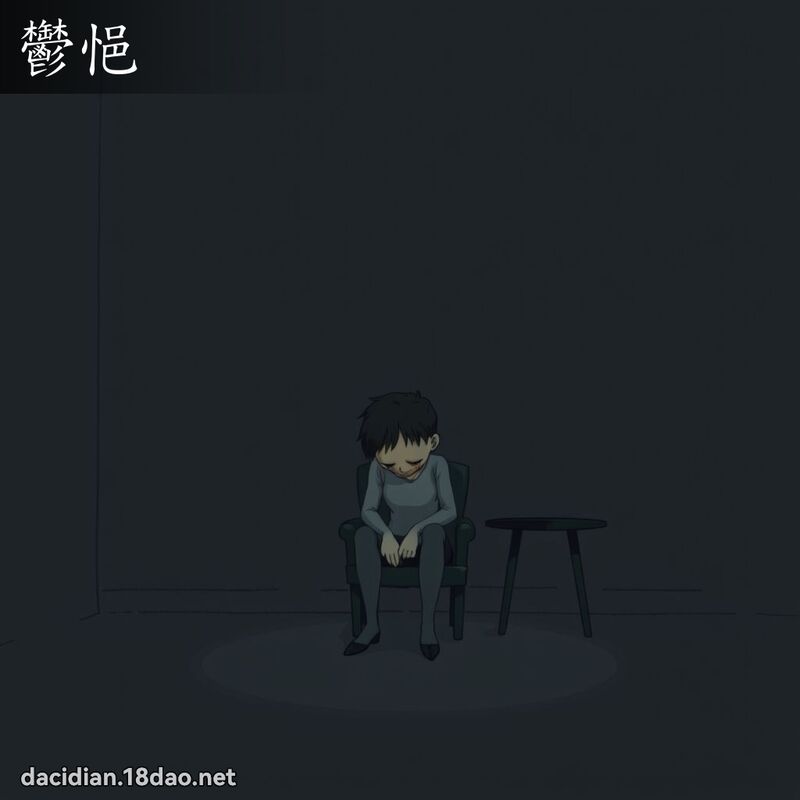 鬱悒 - 國語大辭典配圖