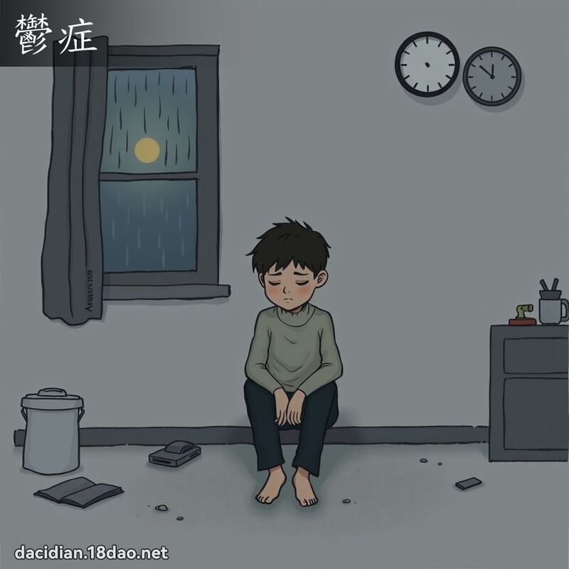 鬱症 - 國語大辭典配圖
